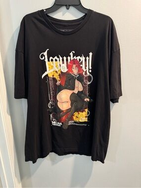 Low Key Geeks Elden Ring Melina the Maiden Black Graphic Anime Tee